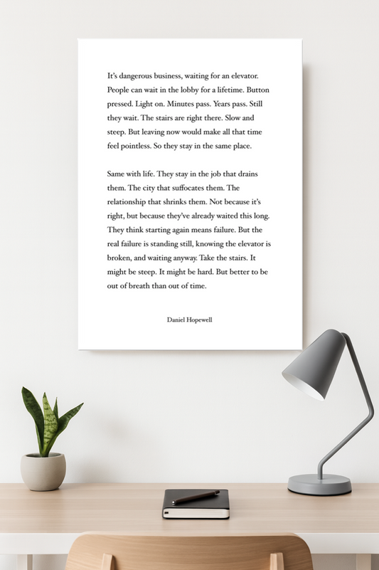 Elevator - Classic Matte Paper Poster