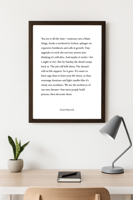 Architects - Classic Matte Paper Wooden Framed Poster
